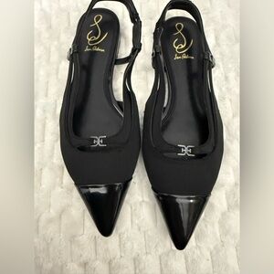 Sam edelman Cecelia Cap-Toe Slingback Flats with TAG